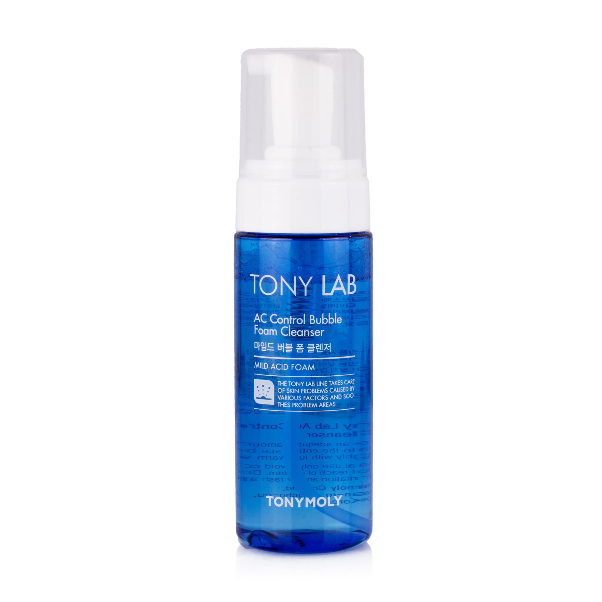 Пінка-мус для вмивання Tony Moly Tony Lab AC Control Bubble Foam Cleanser для проблемної шкіри, 150 мл